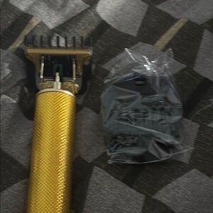 Gold Electric Hair Trimmer